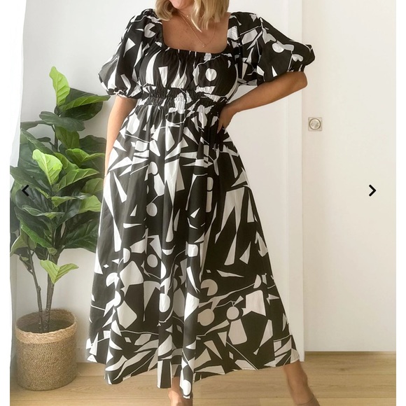 Women’s NWT Blue/White Laylani Dress - Picture 6 of 8